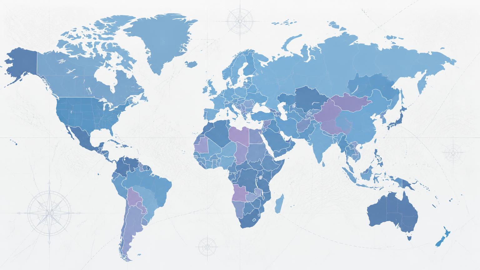 Mapa-múndi estratégico do QG